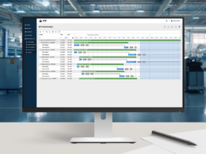 Mockup Produktionsplan Produktionsplanung