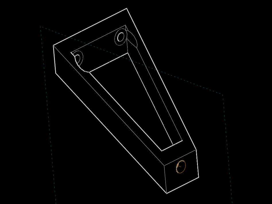 Editoransicht der Halterung für das Ringlicht